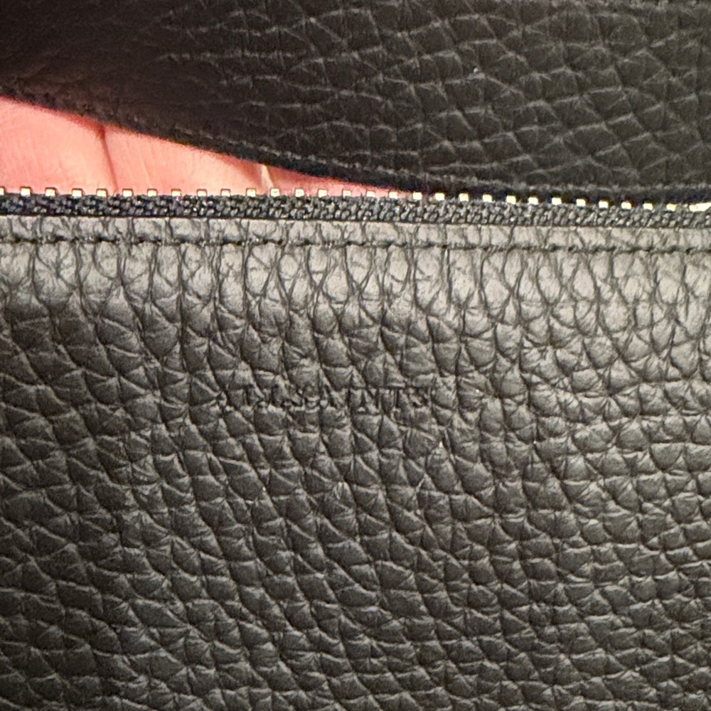AllSaints Black Leather Kita convertible backpack - Picture 11 of 11